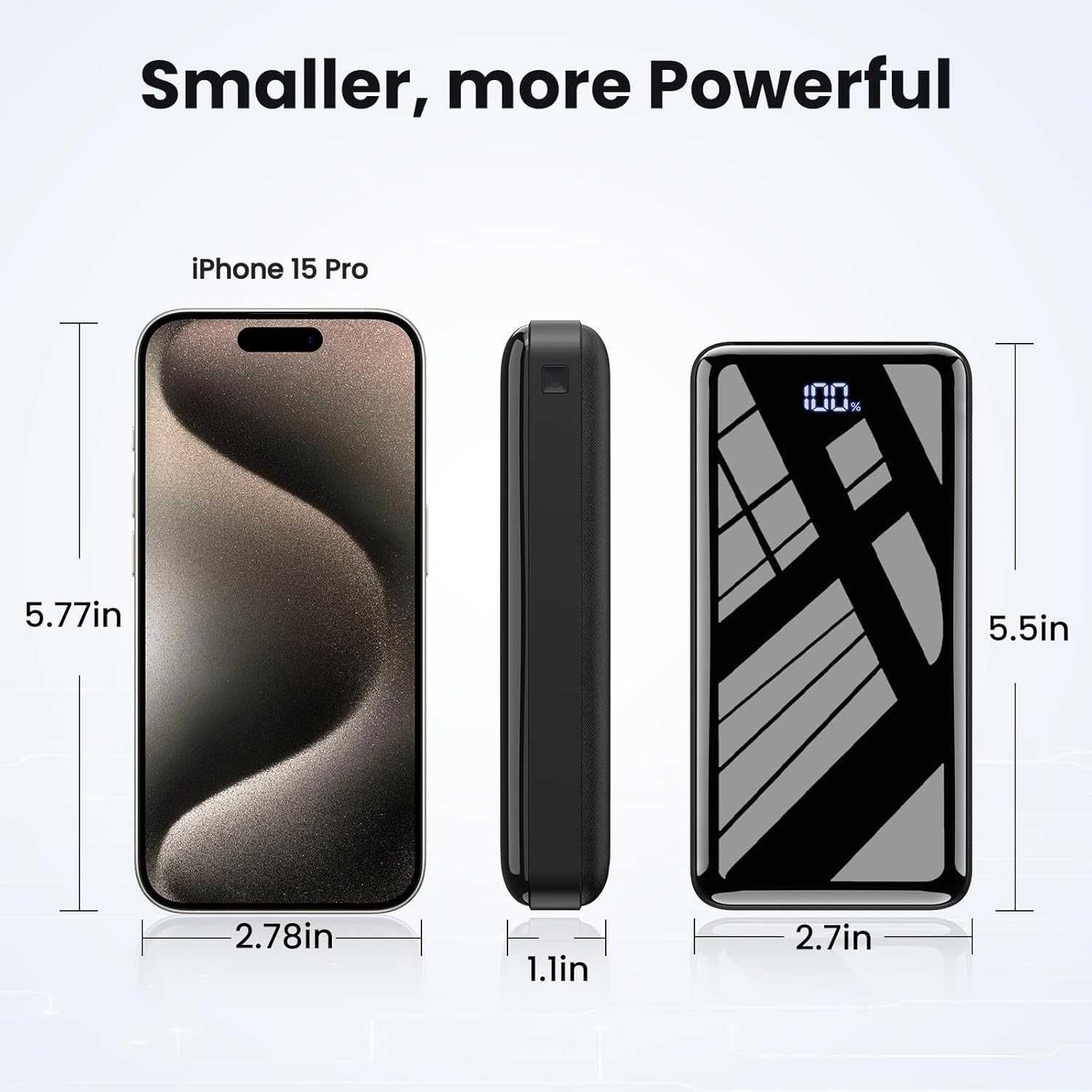 PC3 Power Bank 20000mAh – Kompaktowa i Wydajna Ładowarka