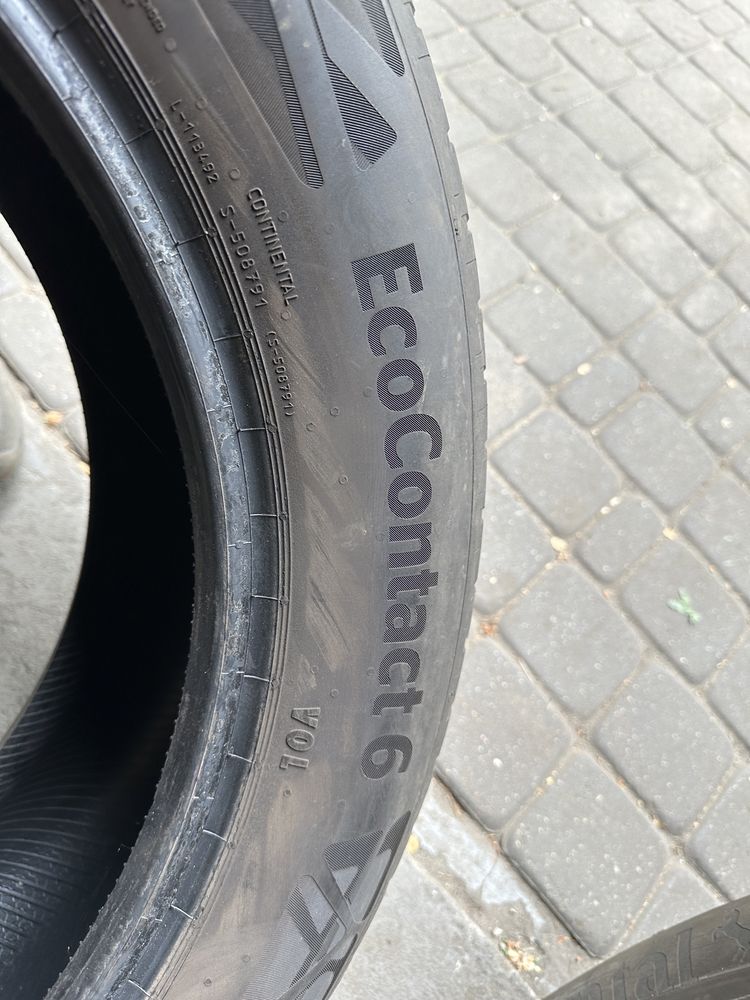 4x 235/55r19 CONTINENTAL 2020r 5,3mm lato