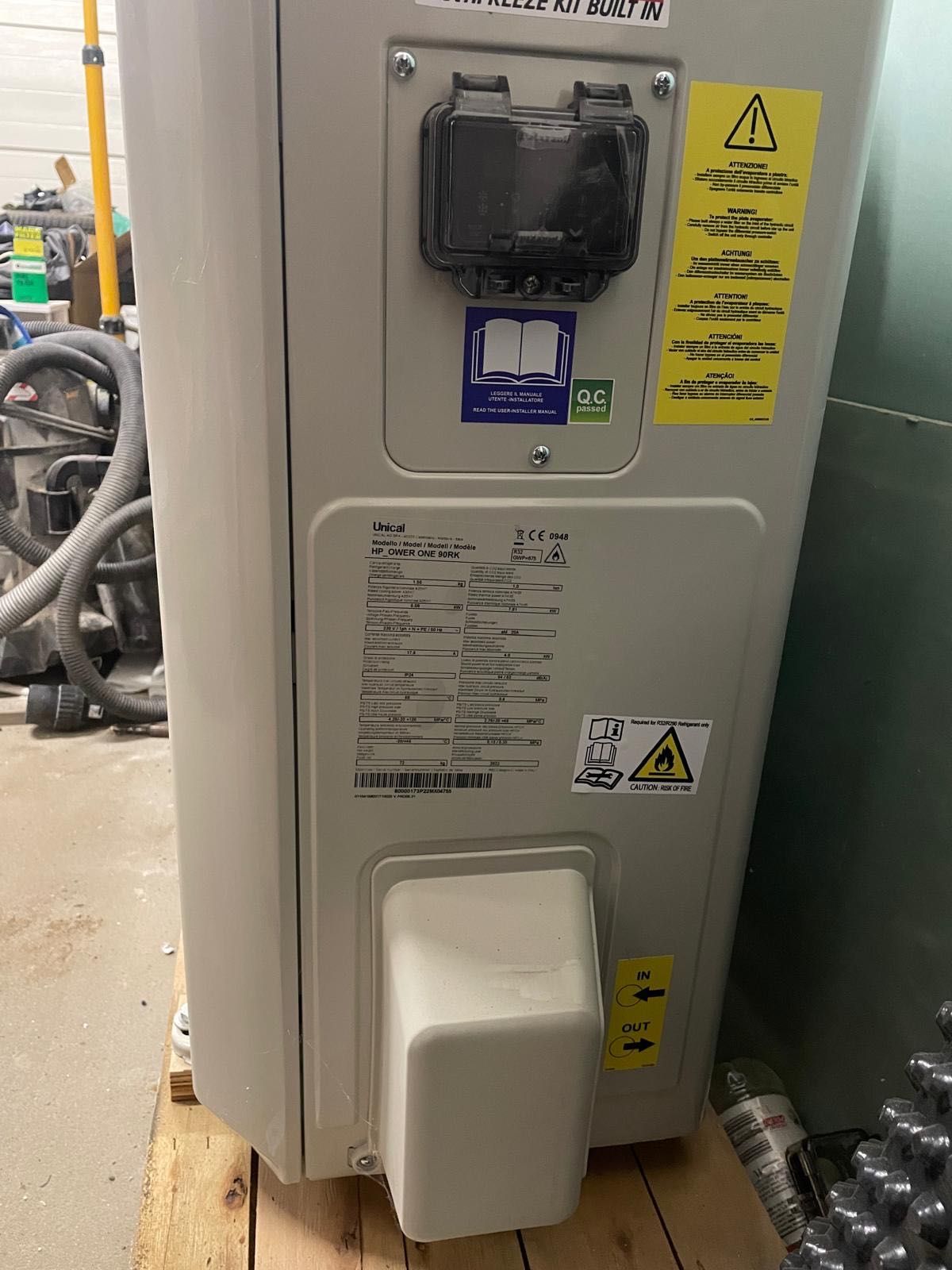 Pompa ciepła Unical 9kw