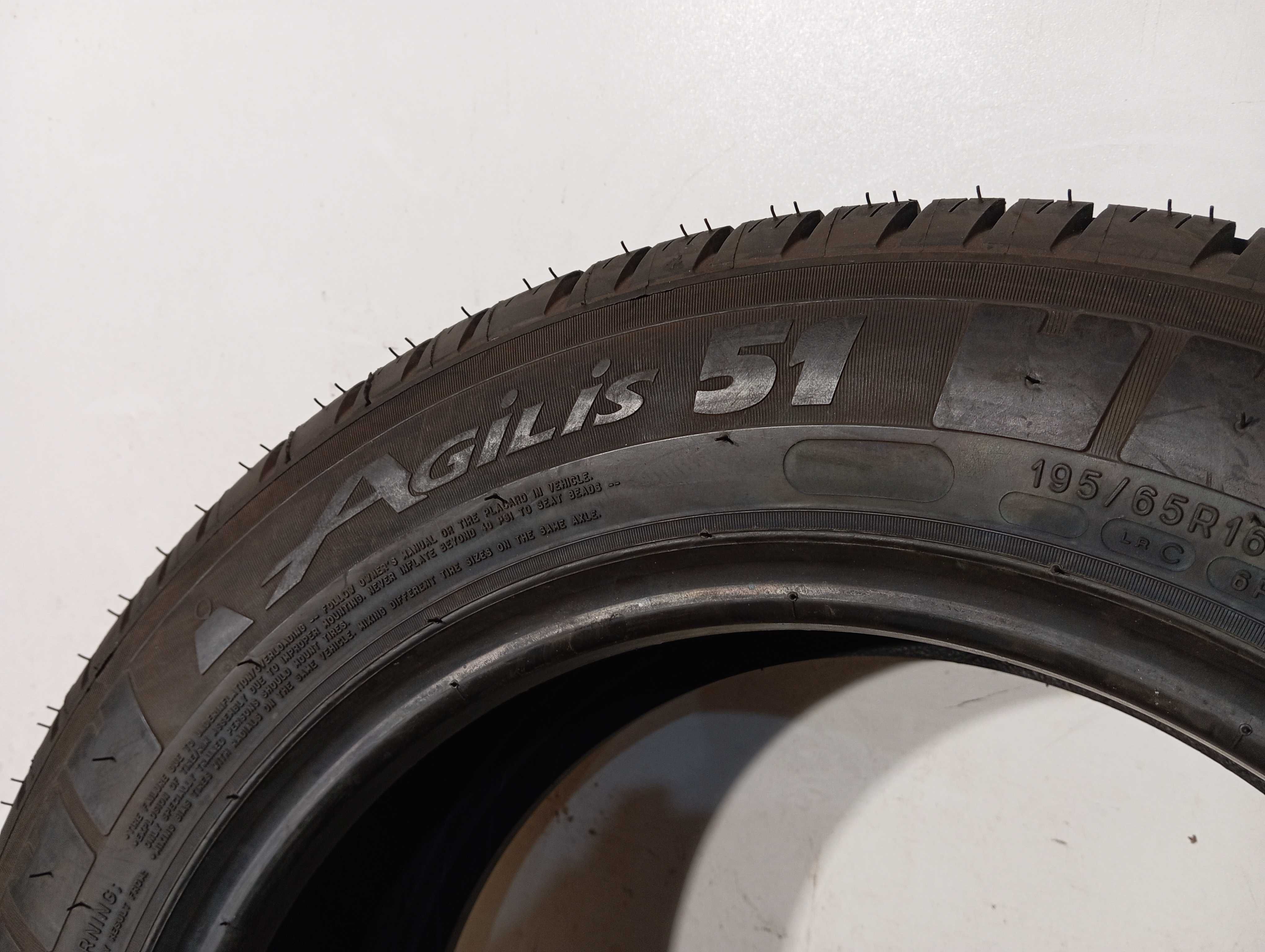 1x 205/65 R16C 100/98T Michelin Agilis 51, 2018 8,1mm