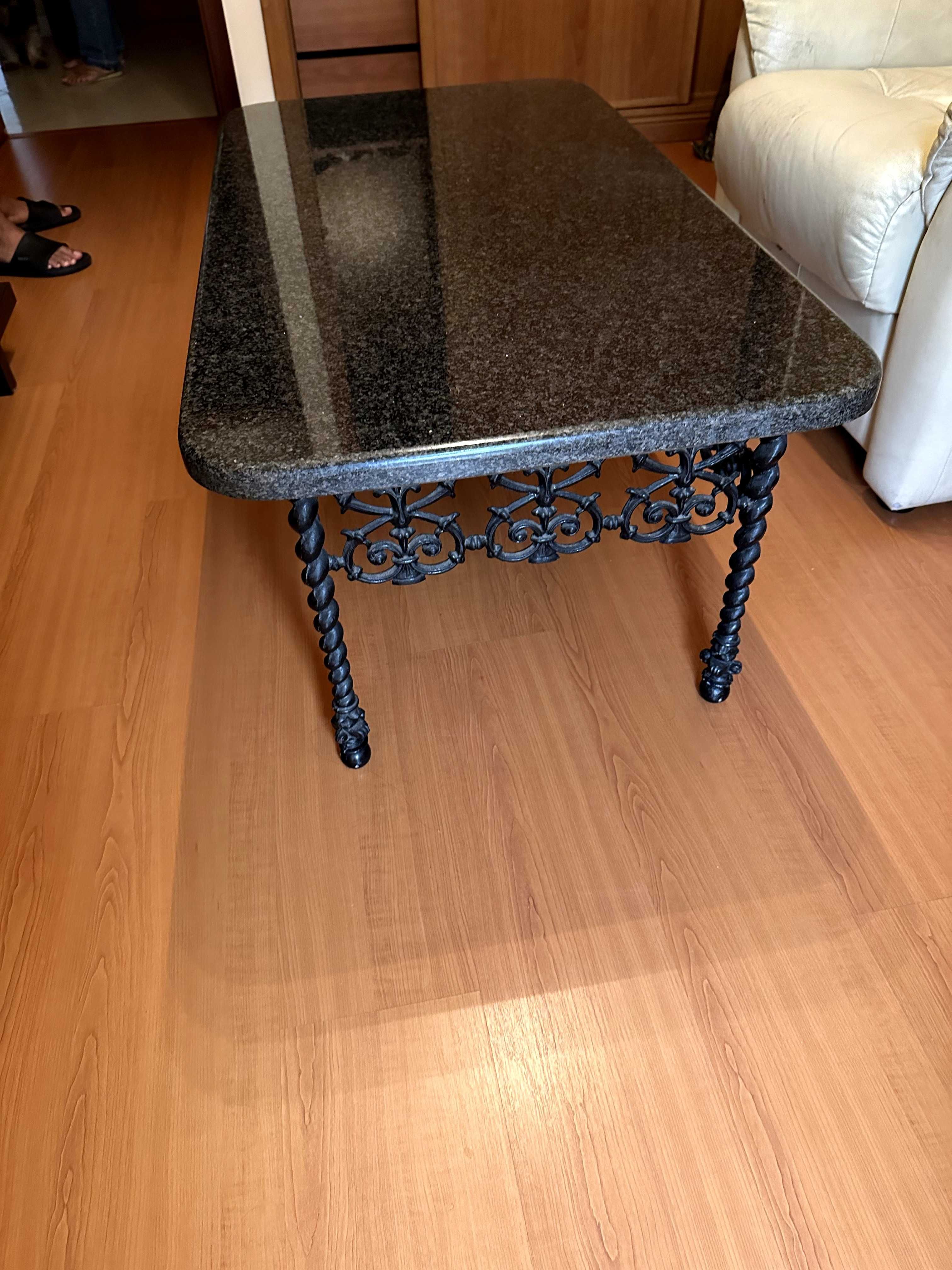 Vintage granite tables. Unique items. Singer table