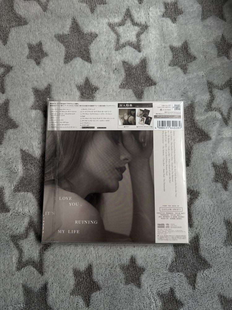 Taylor Swift The Tortured Poets Department Japanese Edition CD
