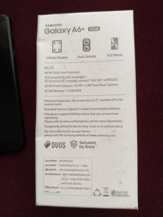 Смартфон Samsung Galaxy A6+ в прекрасном состоянии.