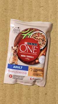 Корм для Фокстерьера Влажный Purina One Mini Adult для Собак с Курицей