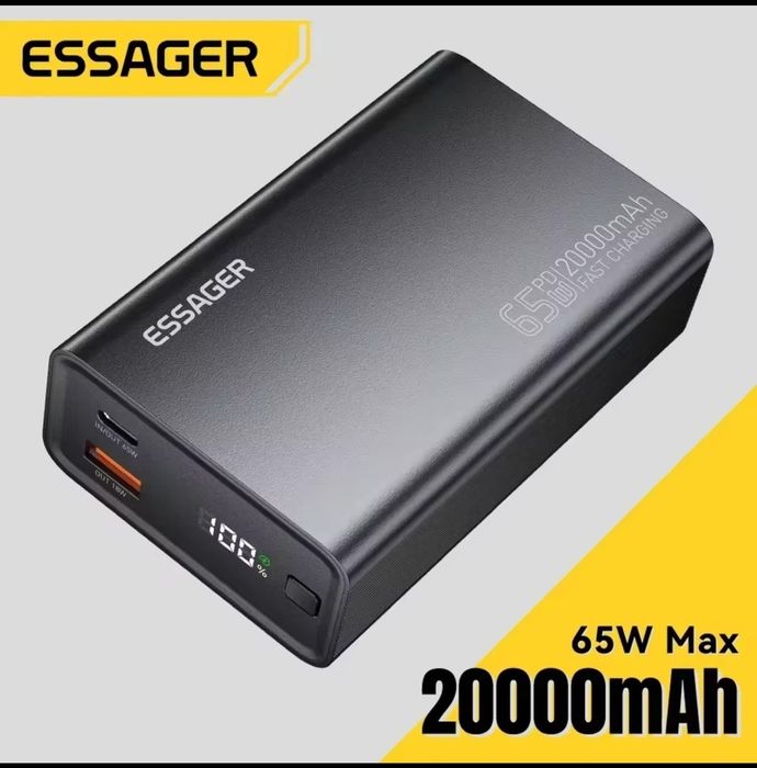 Essager 65 w 20000 mAh пауэрбанк