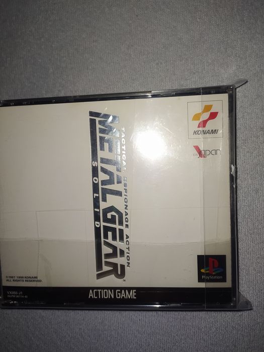 Metal Gear Solid PSX NTSC-J 3 cd