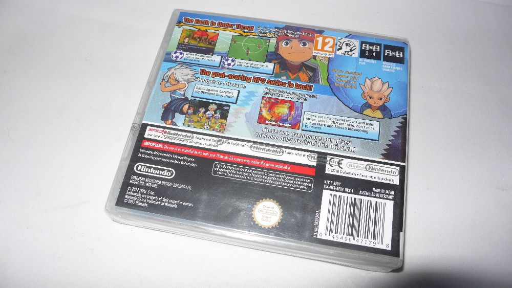 Gra do Nintendo DS / Inazuma Eleven 2 : Blizzard / NintendoDS / nowa