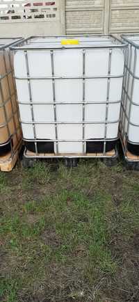 Zbiornik na deszczówkę 1000 litrów mauzer kontener ibc
