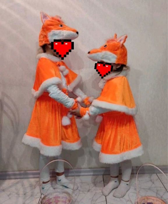 Оренда новорічних костюмів Ведмедик Білочка Вовк Лисичка Котик Зайчик