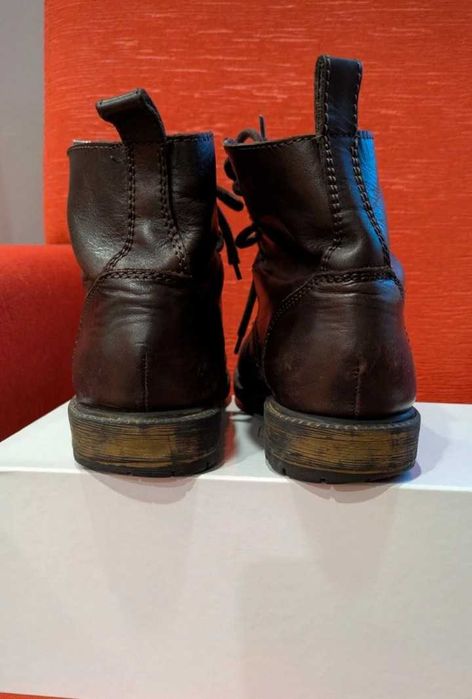 Bota castanha Sapataria Fernando