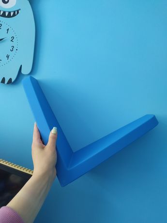 Polki mammut Ikea półka niebieska