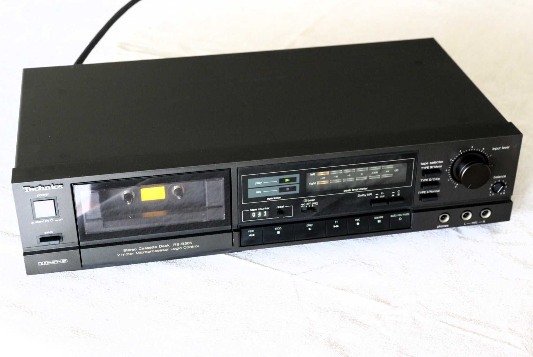 Technics Stereo Cassette Deck RS-B305