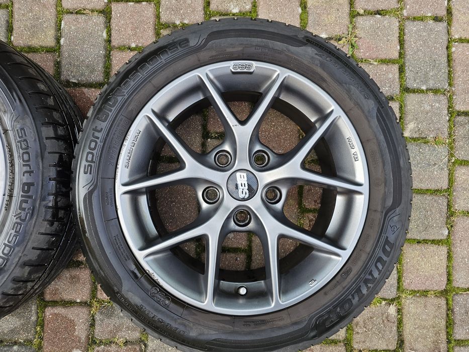 Alufelgi BMW 16cali BBS 7JX16H2 ET36 5x120 205/55/16 Lato