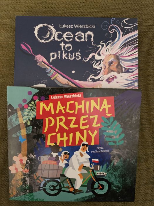 Audiobooki Machiną przez Chiny i Ocean to Pikuś