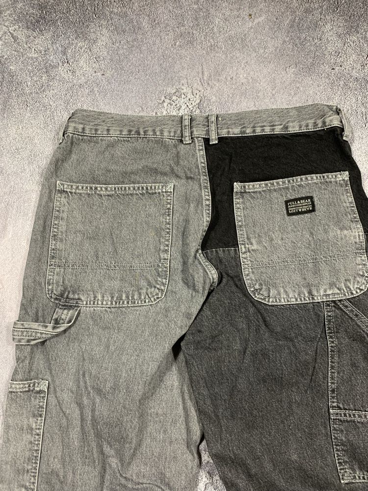 Pull bear rap sk8 baggy pants Скейтерські джинси Пул бір