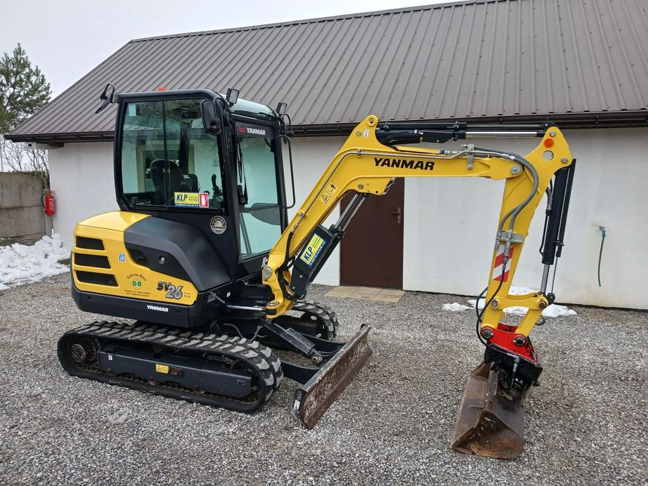 Yanmar SV 26/ORYGINAŁ/Z NIEMIEC/2 ŁYŻKI  Minikoparka/1800h/2.7 Tony/Jcb/Cat