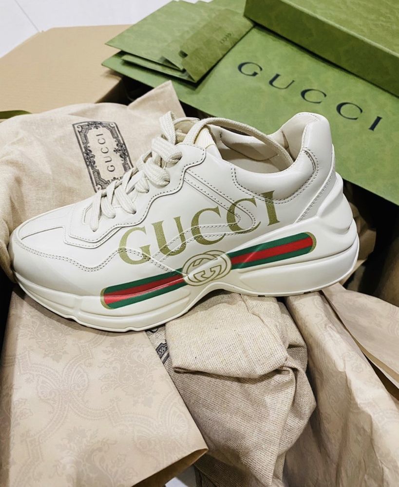 GUCCI Rhyton Vintage Logo Daddy Shoes