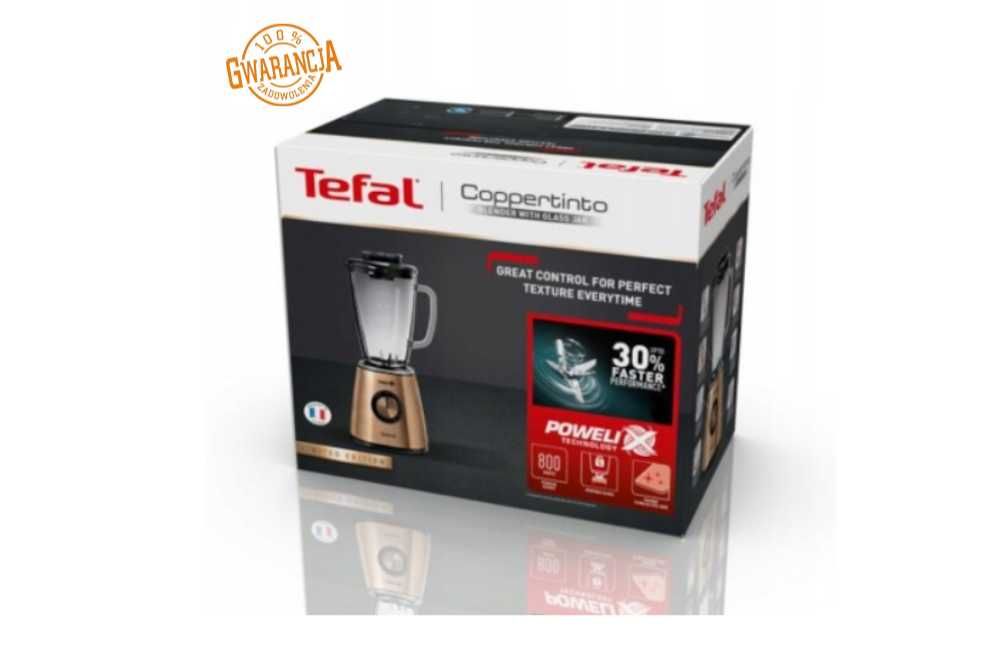 OKAZJA - BLENDER Kielichowy Tefal 800 W żółty/złoty