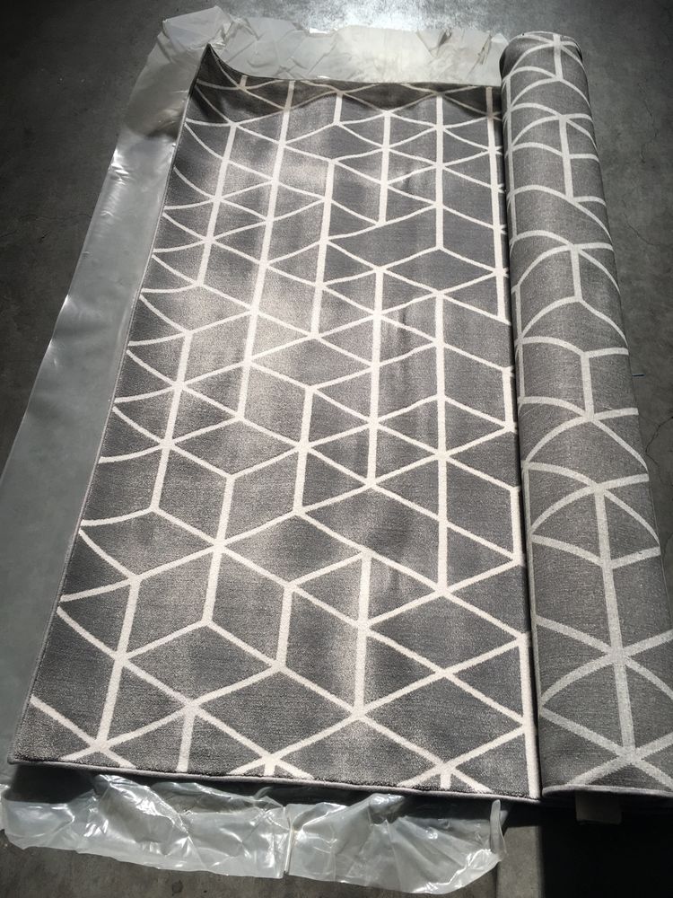 Tapete CutCut - Origami Grey - 160x230cm (Novo)