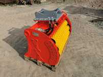 Łyżka przesiewająca PRZESIEWAMY.PL Model 4x105 dla maszyn 6t - 8t