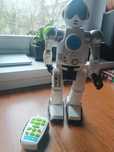 Robot knabo warrior na pilota zabawka edukacyjna 80 funkcji