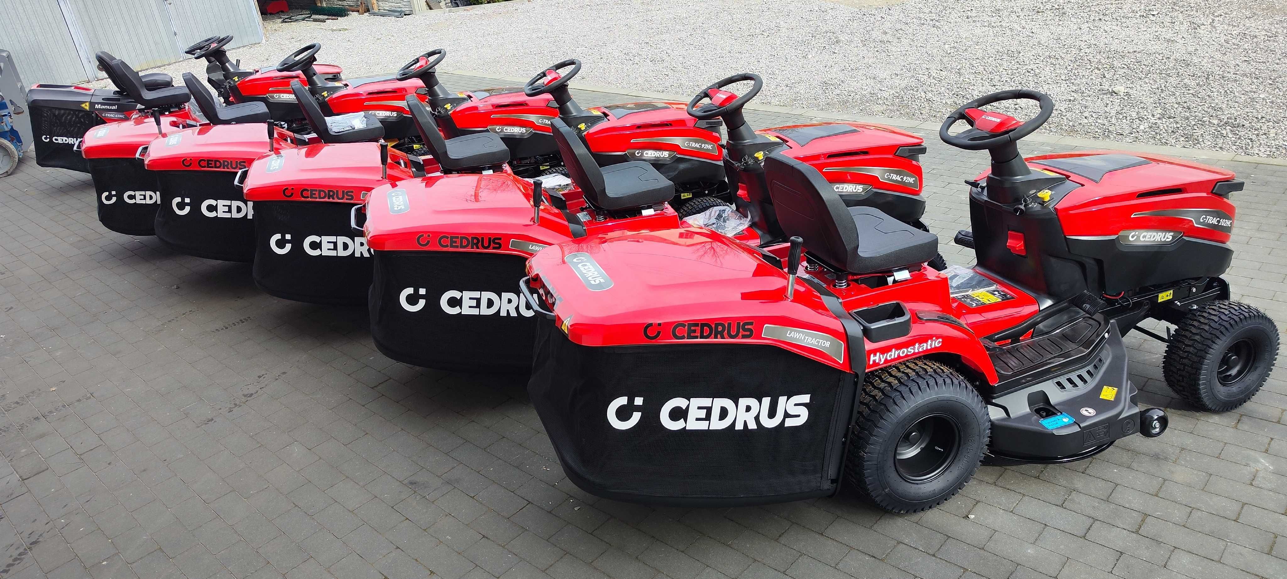 Nowa kosiarka traktorek Cedrus C-Trac 92HC 102 HC 65MC 86MC 98HS nowe