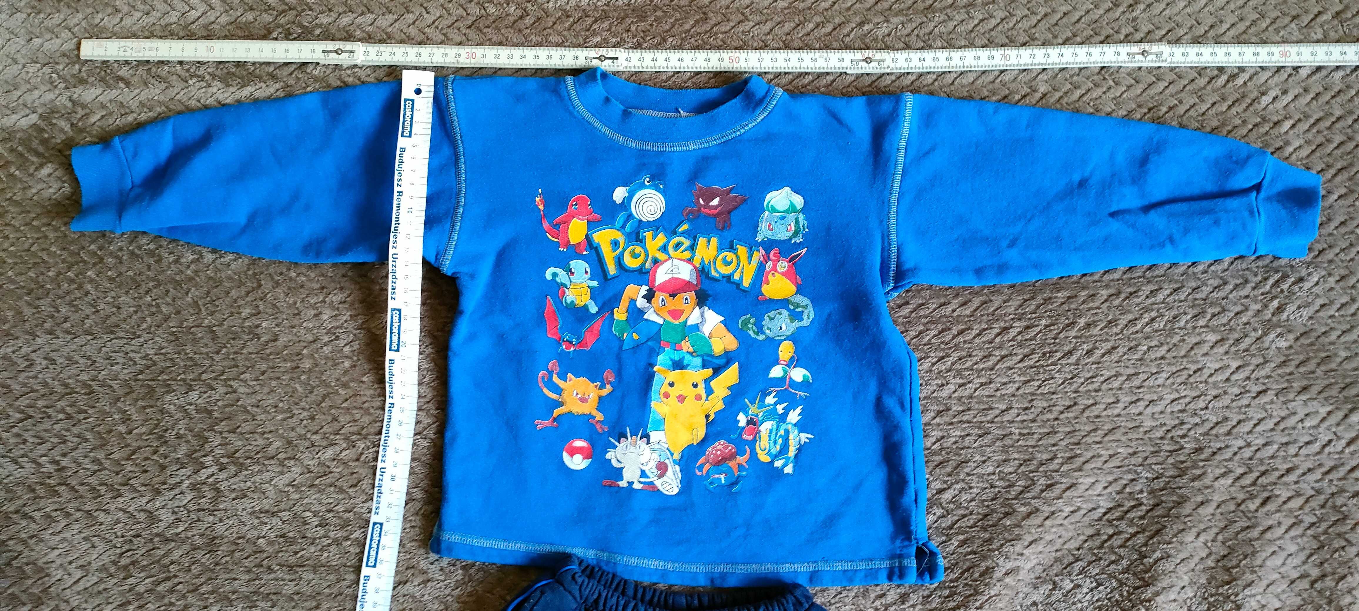 Odzież dziecko bluza + spodnie rozm. 98 Pokemon