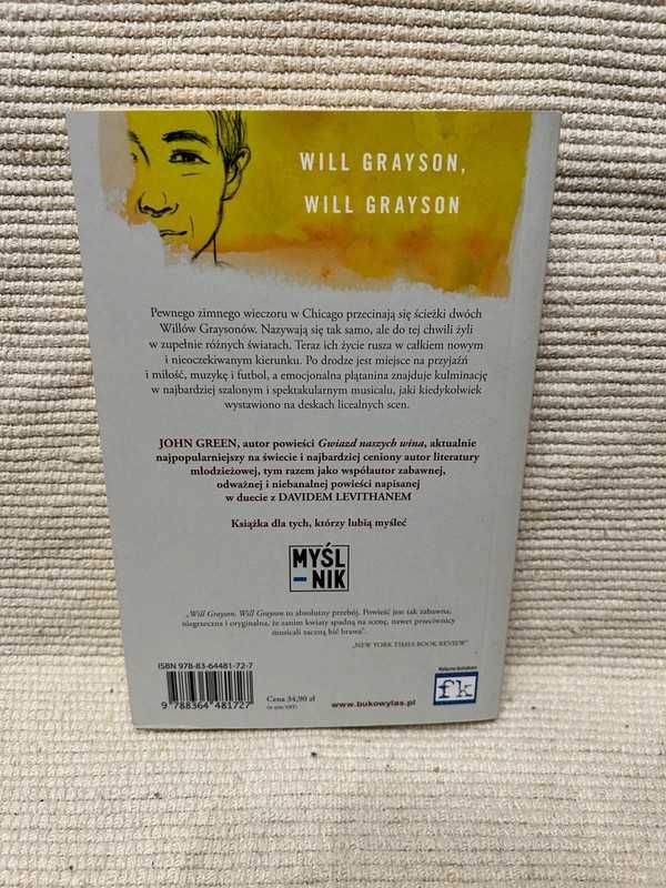 John Green David Levithan "Will Grayson, Will Grayson"