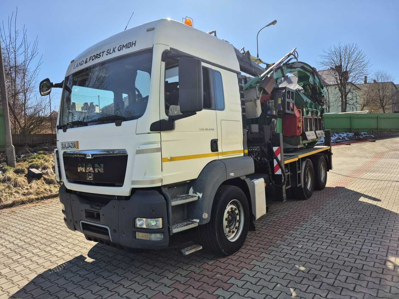 Rębak MUS MAX Terminator WT 10 NMV na MAN TGS 2644