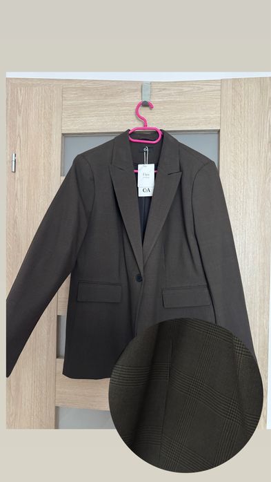 Elegancka marynarka z kolekcji C&A – Flex Collection 44 / 2XL / XXL
