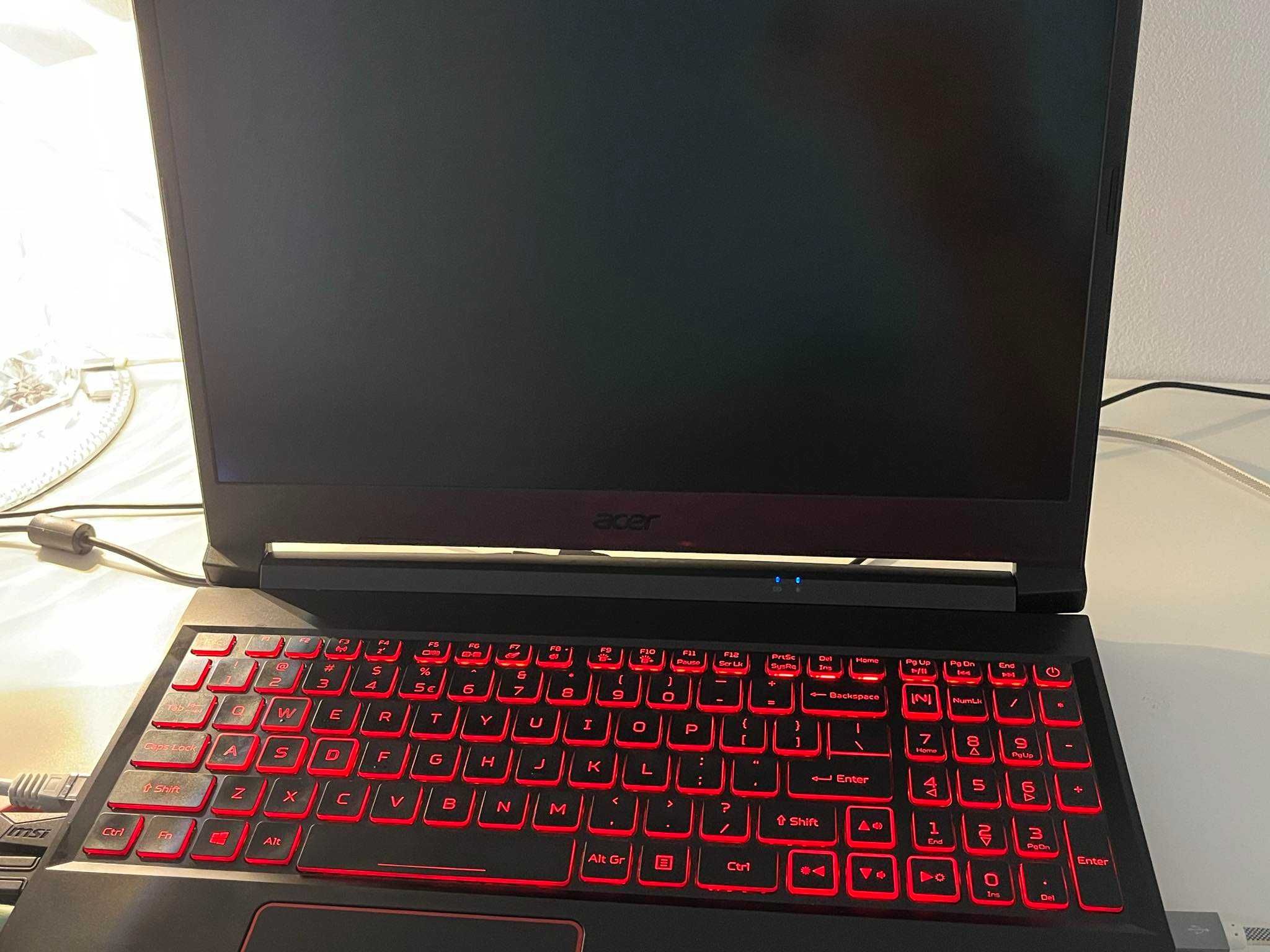 Acer Nitro 5 i5-10300 GTX 1650 Ubezpieczony Jak Nowy