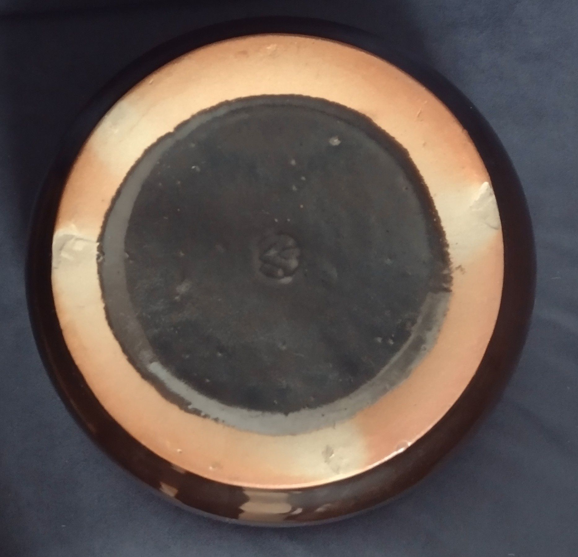 Duża misa ceramiczna, kamionkowa makutra.