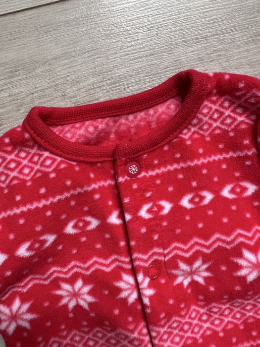 Новогодний флисовый человечек f&f до 3 месяцев