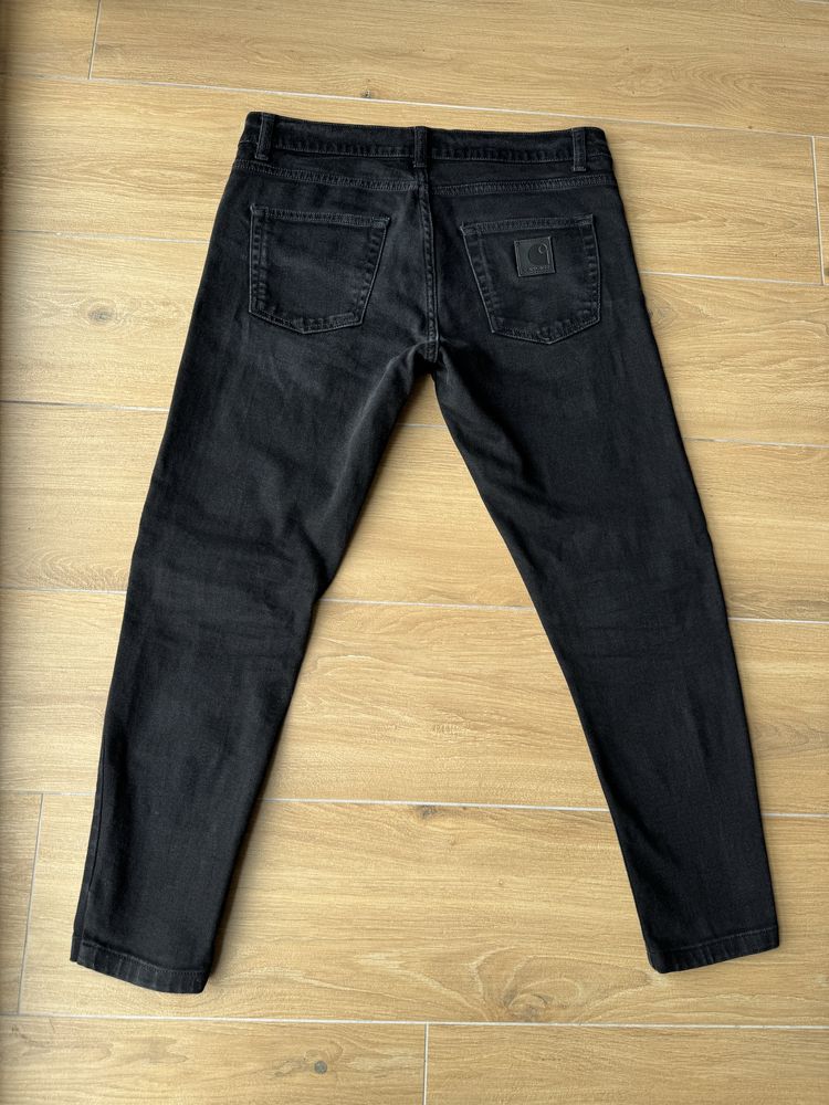 Джинси Carhartt WIP Rebel Pant чорні