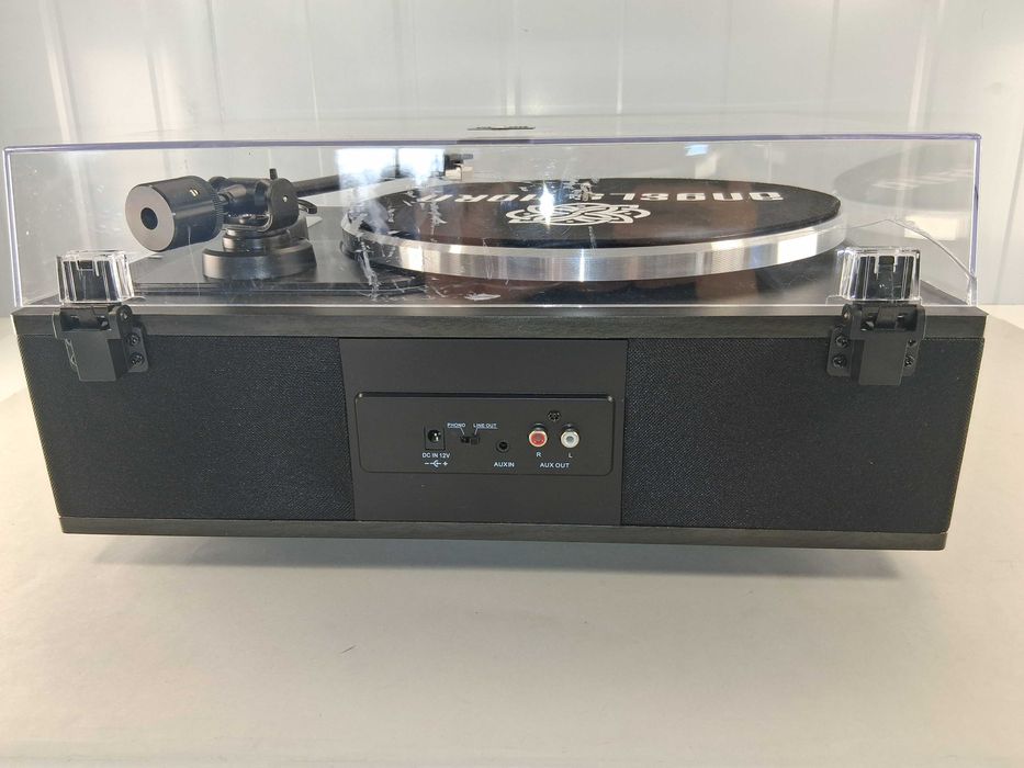 C094 Angels Horn HP-H019 Hi-Fi GramophoneSystem Z Pokrywą I Głośnikami