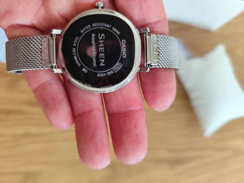 Relógio aço inoxidável Sheen - Casio