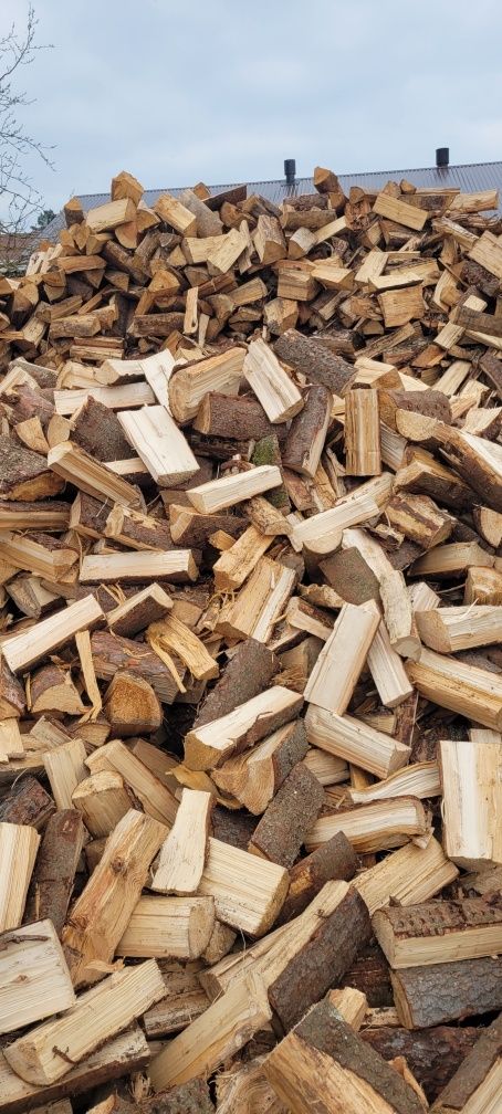 Drewno kominkowe liściaste buk -transport gratis