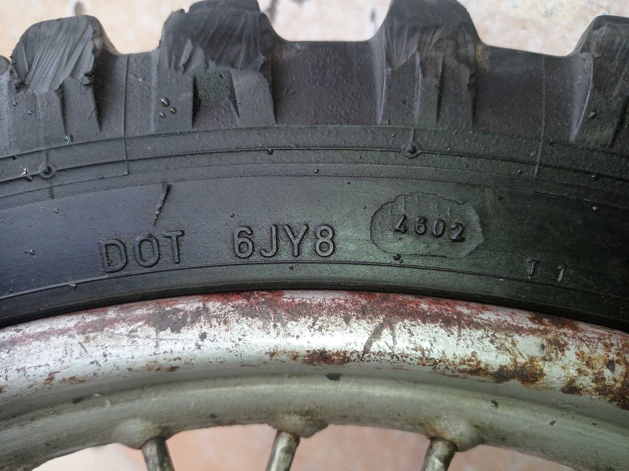 Koło 18 cali - Mitas Cross Rear - 110/90-18 - tył (4602)