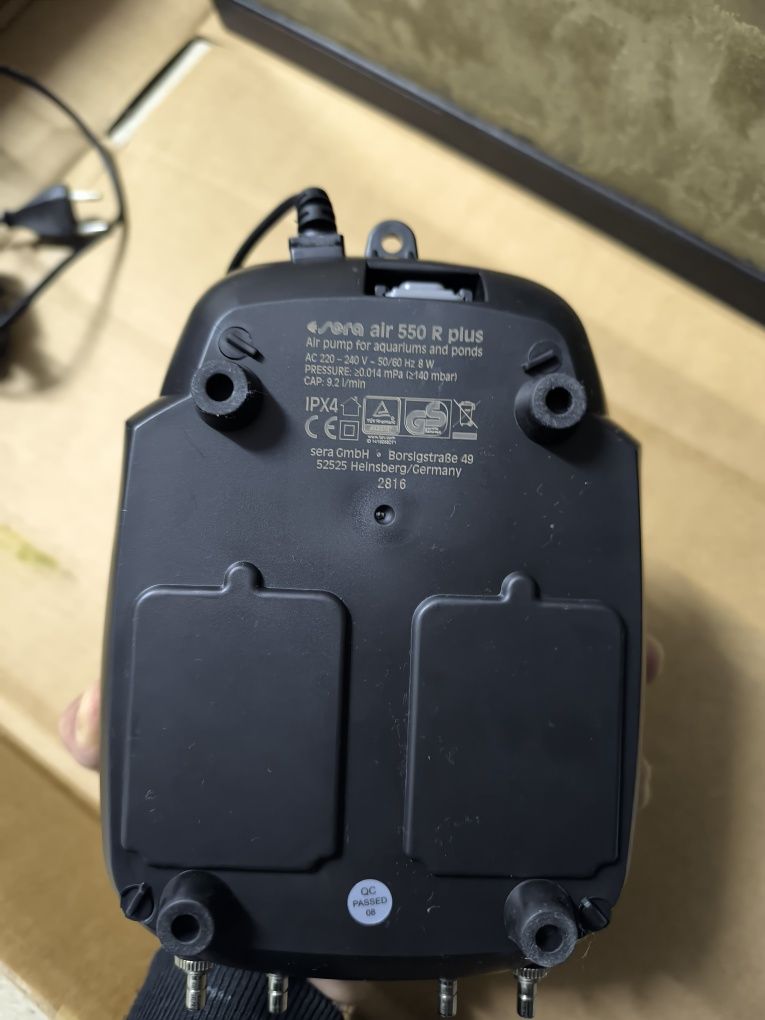 Bombas/compressor ar aquario