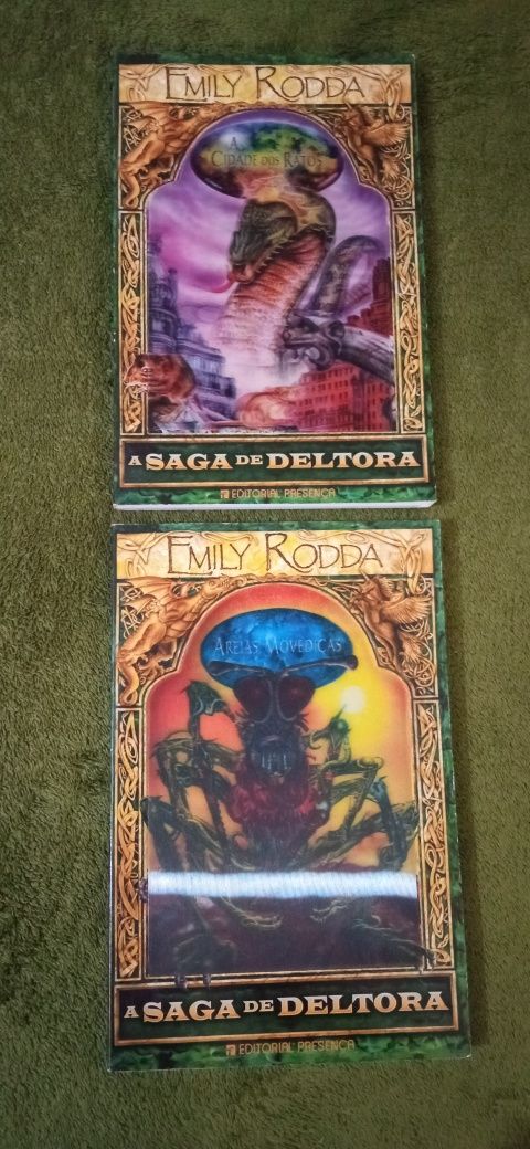 2 livros "A saga de Deltora" - Emily Roda