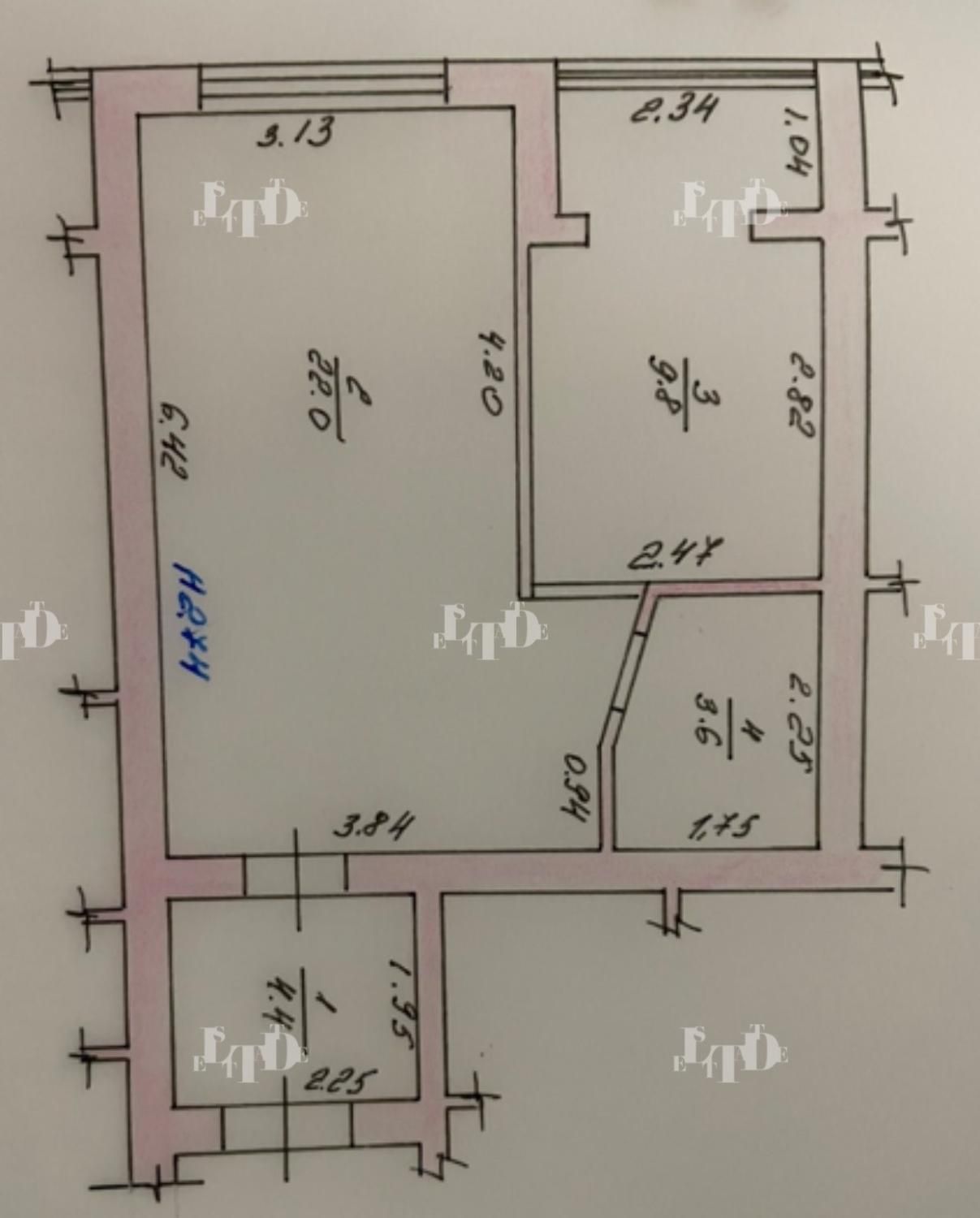 Продам 1-кімнатну квартиру, вул. Козацька, Вишневе TP