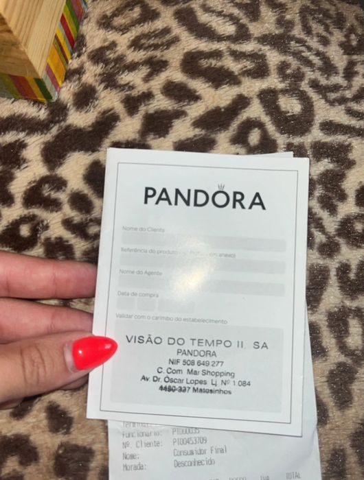 Anel Pandora Solitário Coroa Rosa Revestimento Ouro 14k