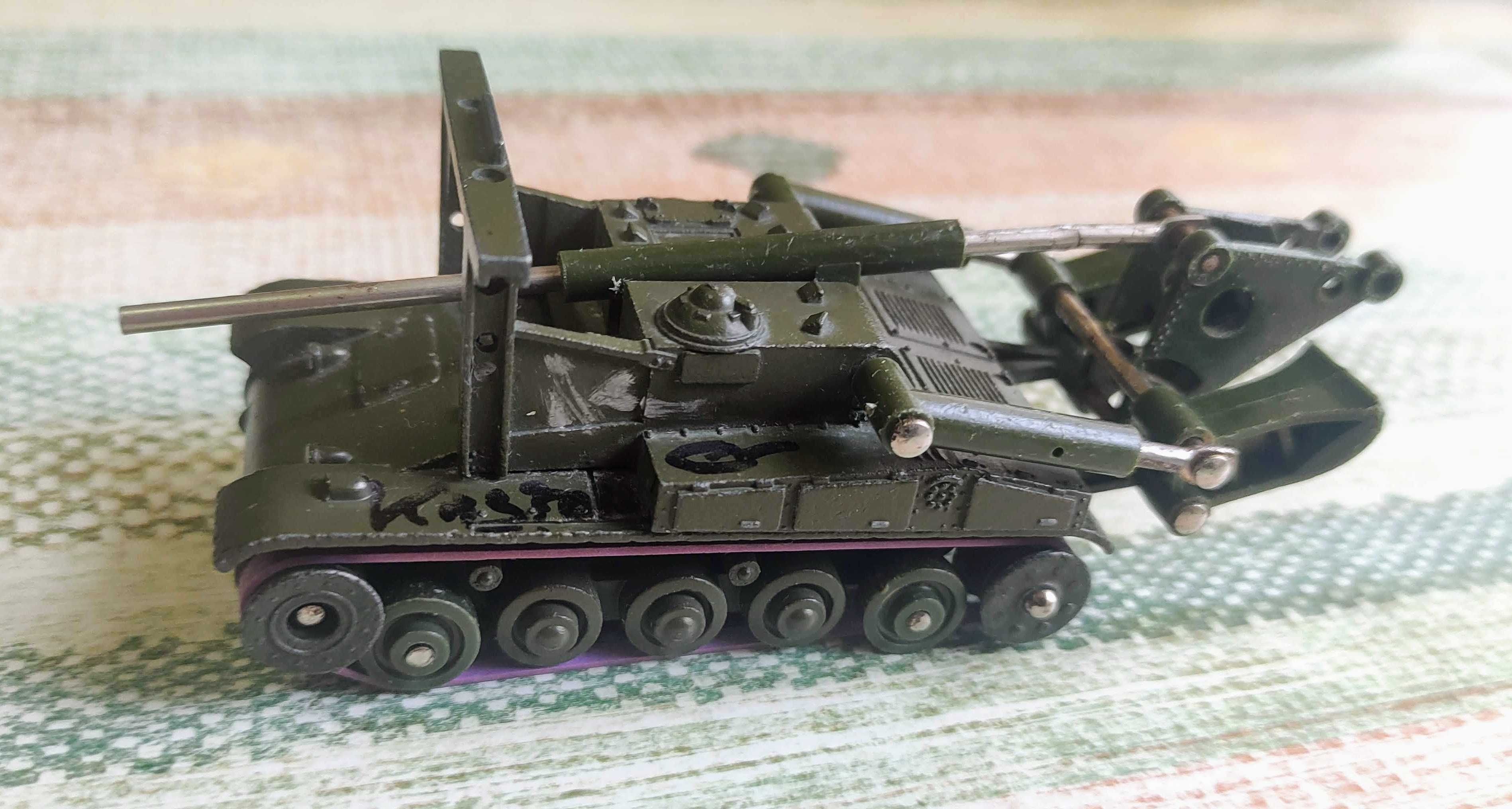 Kolekcjonerski metalowy model czołgu CHAR A.M.X. - UNIKAT !