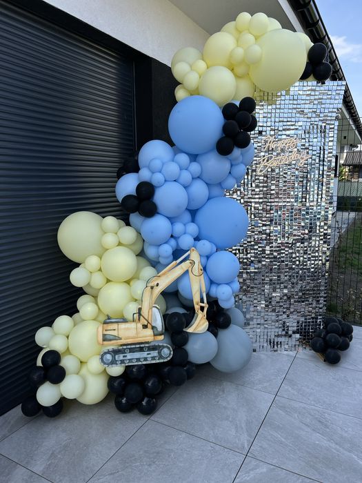 Dekoracja balonowa CHRZEST URODZINY