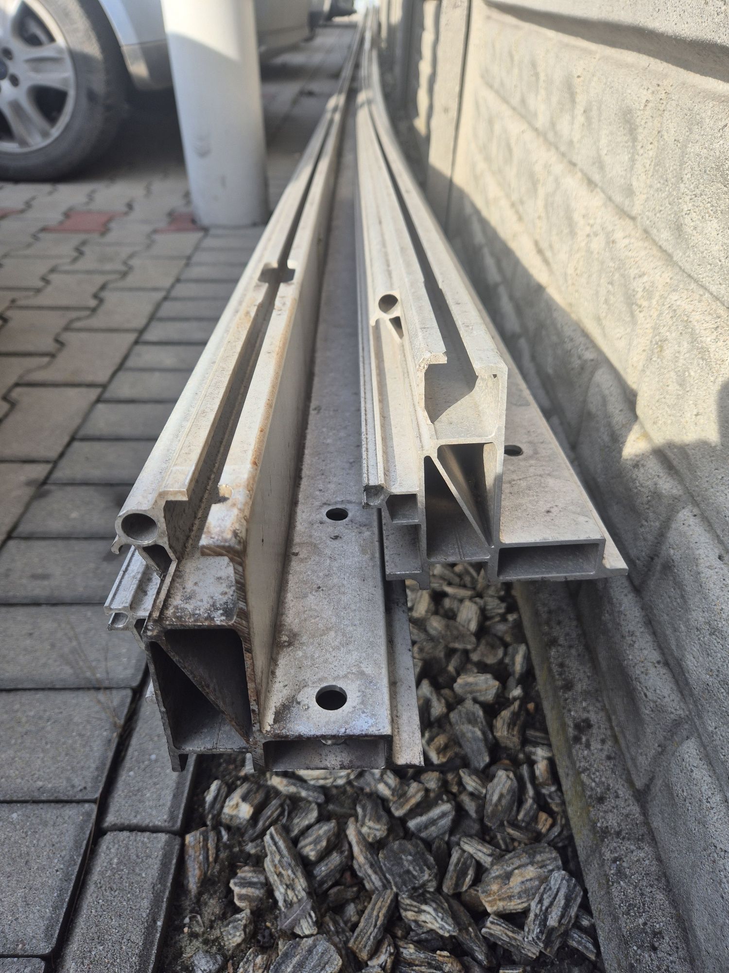 Krone Szyna prowadnica dachu Autocar lewa + prawa