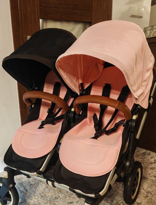 Bugaboo Donkey wózek podwójny+gondola