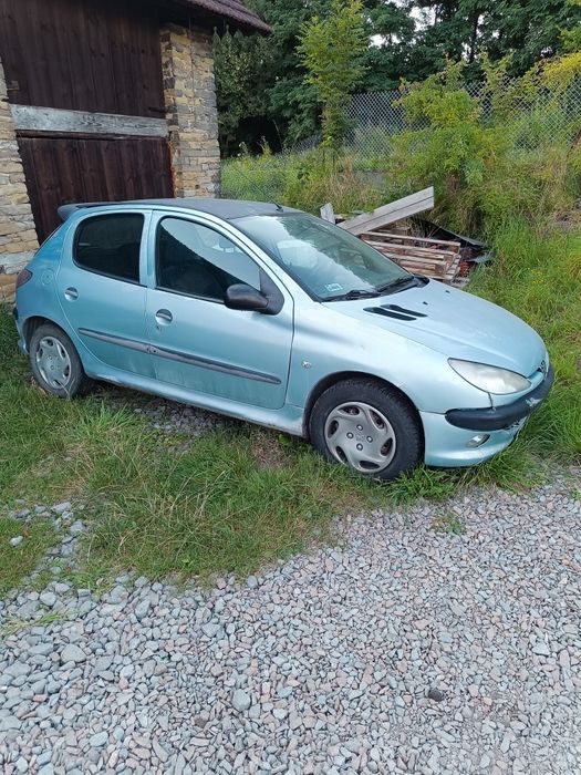 Peugeot 206 2.0 HDi • 2002r • Odpala • Silnik OK • 1100 zł – cena osta