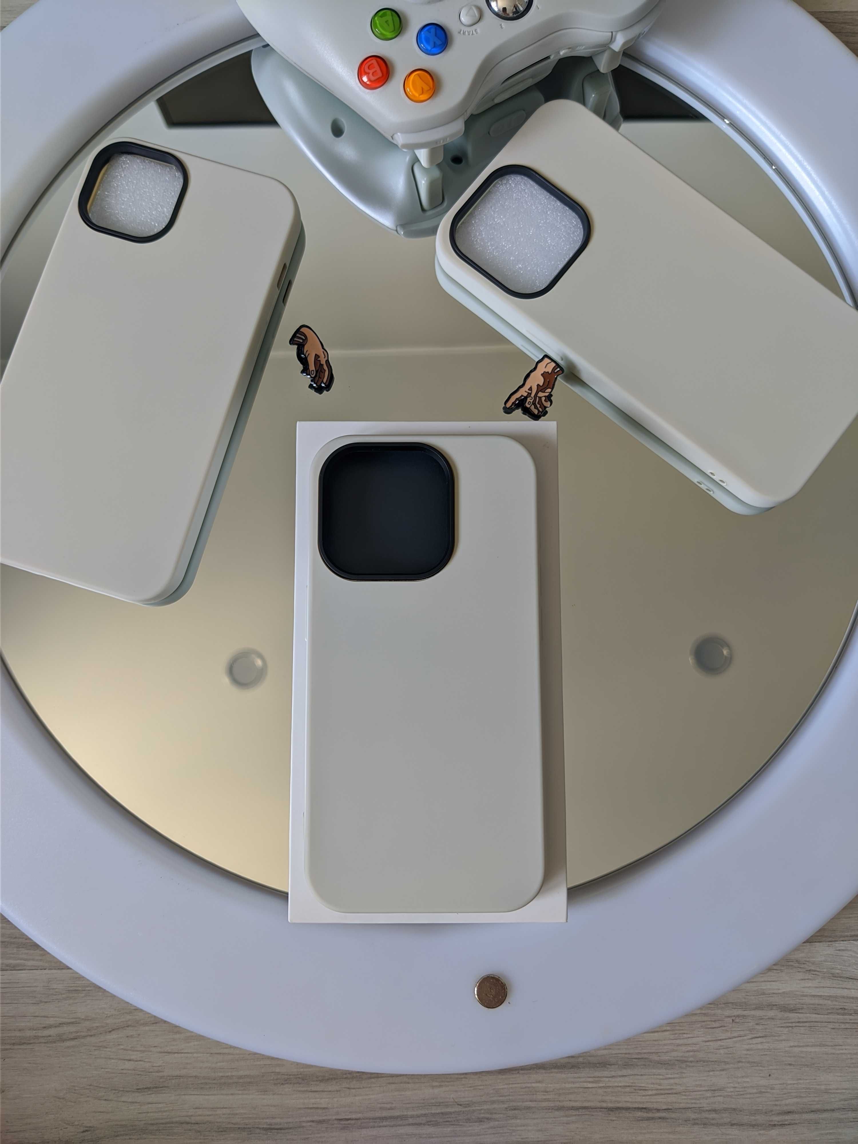 Чохол Cream White для iPhone 15 Plus чехол айфон 15 плюс