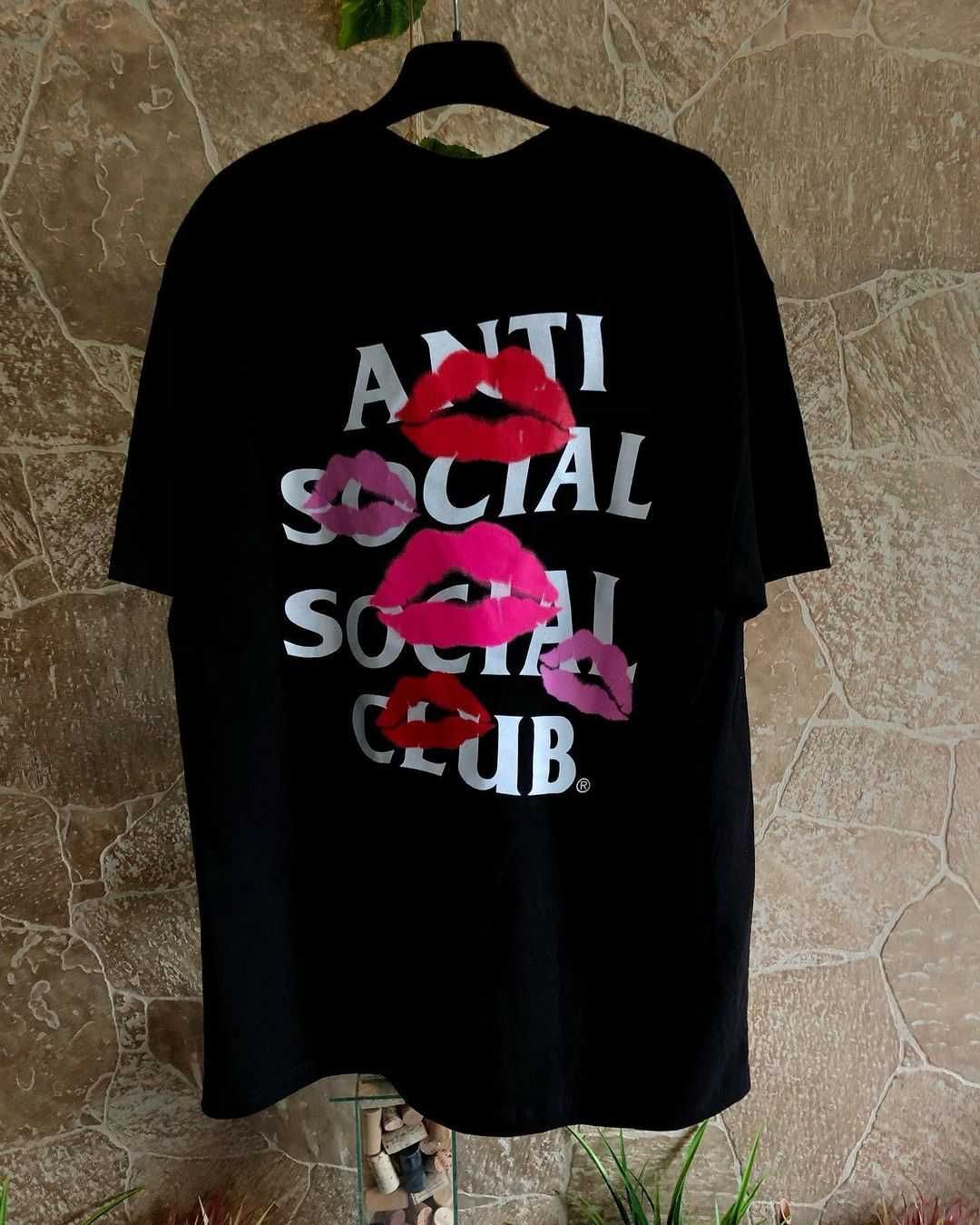 Мужская футболка anti social social club assc