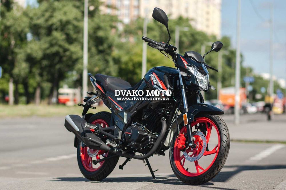Новый Мотоцикл Viper ZS200A-3 Чёрный, Сервис(МОТОСАЛОН)!!